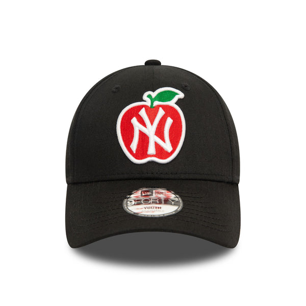 New York Yankees Apple Black Kids 9FORTY Adjustable