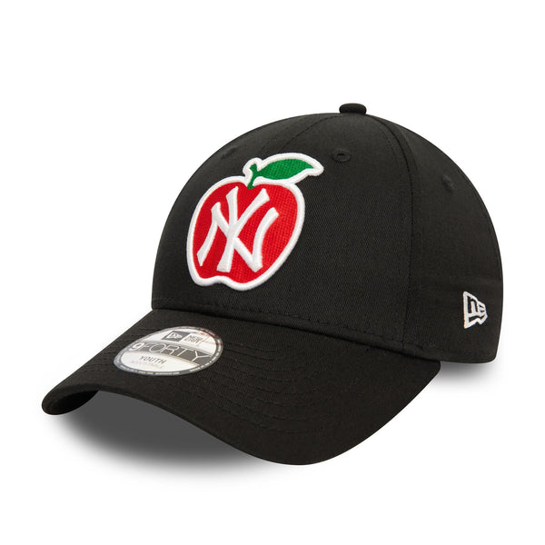 New York Yankees Apple Black Kids 9FORTY Adjustable