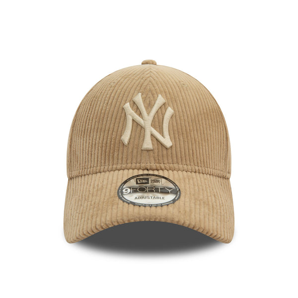 New York Yankees Cord Beige 9FORTY Adjustable