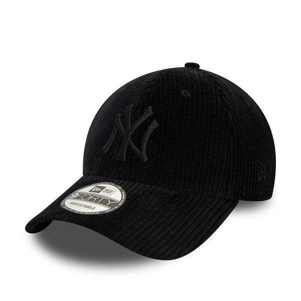 New York Yankees Cord Black 9FORTY Adjustable