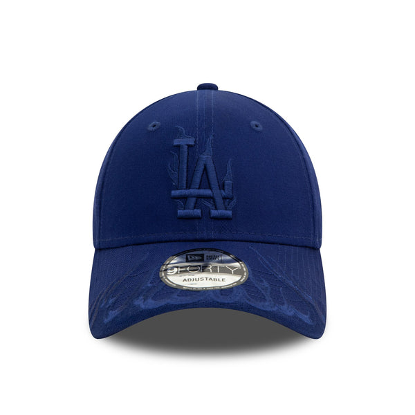 Los Angeles Dodgers MLB Flame Navy 9FORTY Adjustable