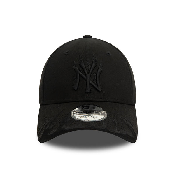 New York Yankees MLB Flame Black 9FORTY Adjustable