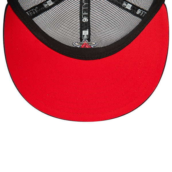 Los Angeles Angels Embroidered Mesh 9FIFTY Snapback