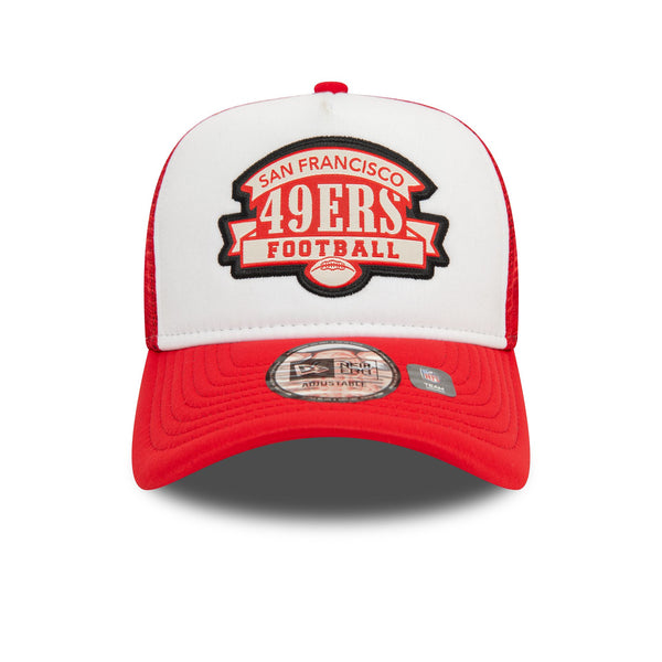 San Francisco 49ers NFL Dark Red 9FORTY A-Frame Trucker