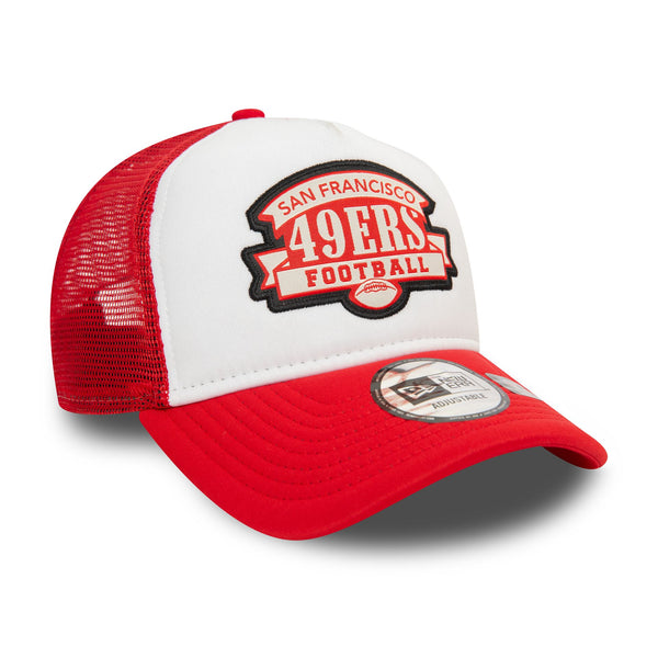 San Francisco 49ers NFL Dark Red 9FORTY A-Frame Trucker