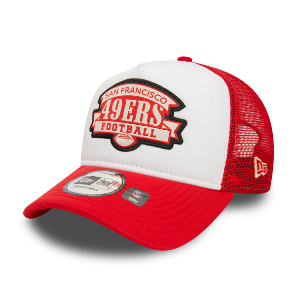 San Francisco 49ers NFL Dark Red 9FORTY A-Frame Trucker