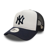 New York Yankees World Series Navy 9FORTY A-Frame Trucker