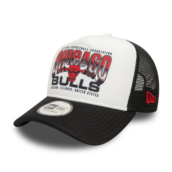 Chicago Bulls NBA Team Colour Red 9FORTY A-Frame Trucker