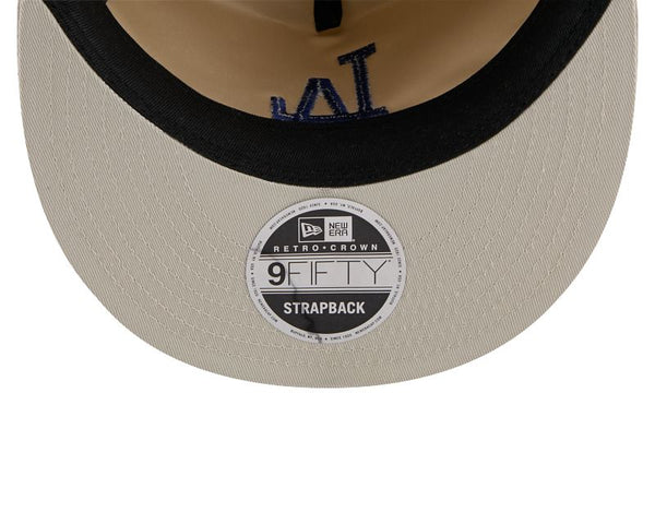 Los Angeles Dodgers Brushed Nylon Stone Retro Crown 9FIFTY Snapback