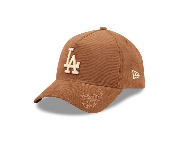 Los Angeles Dodgers Ornamental Corduroy 9FORTY A-Frame Snapback