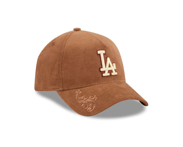 Los Angeles Dodgers Ornamental Corduroy 9FORTY A-Frame Snapback