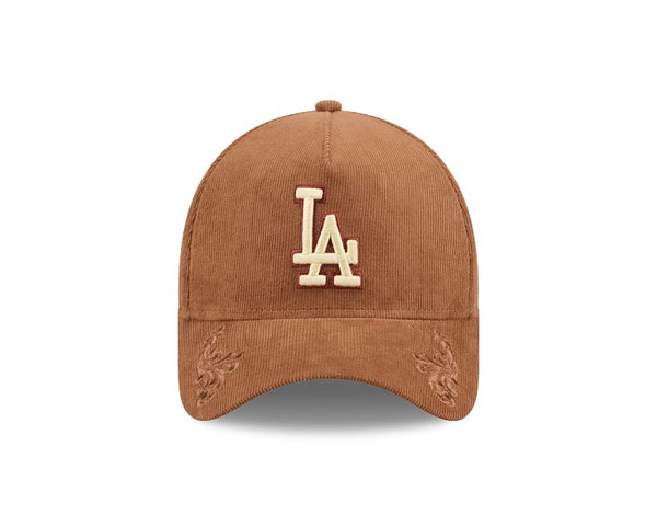 Los Angeles Dodgers Ornamental Corduroy 9FORTY A-Frame Snapback