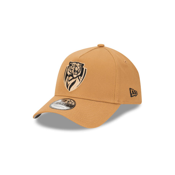 Richmond Tigers Wheat Black 9FORTY A-Frame Snapback