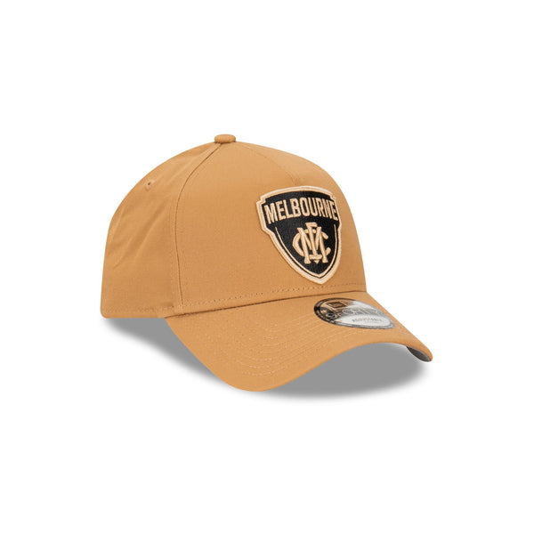 Melbourne Demons Wheat Black 9FORTY A-Frame Snapback