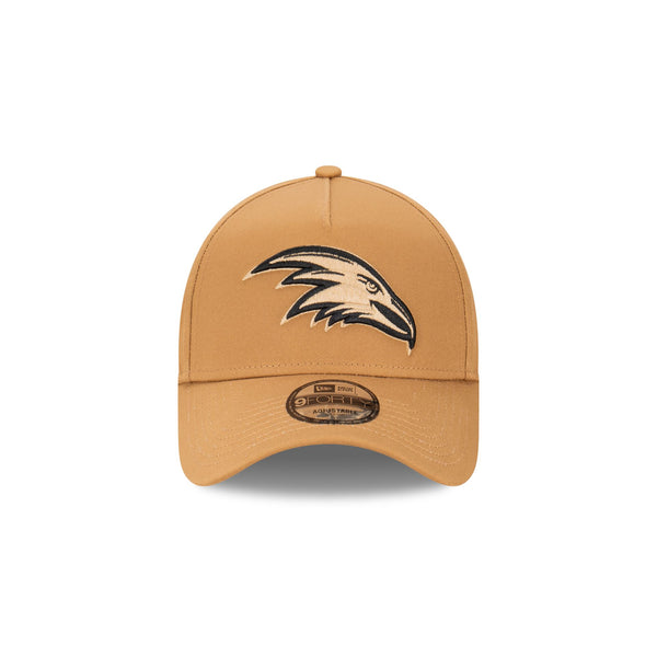 Adelaide Crows Wheat Black 9FORTY A-Frame Snapback