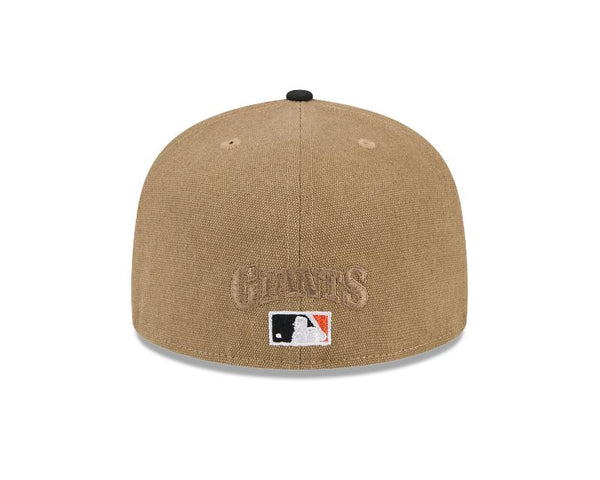 San Francisco Giants Canvas Tan 59FIFTY Fitted