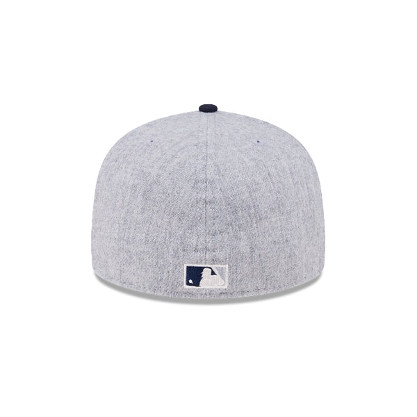 New York Yankees 59FIFTY Day Heathered Grey  Cooperstown Fitted