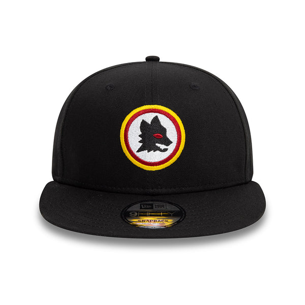 AS Roma Lupetto Black 9FIFTY Snapback