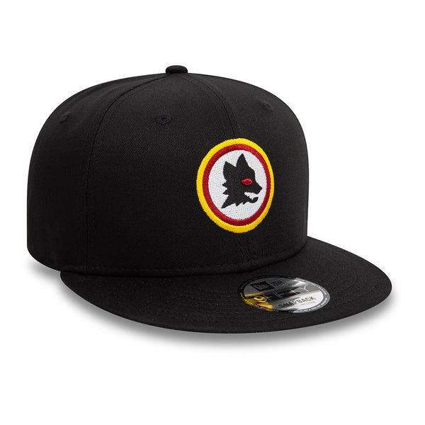 AS Roma Lupetto Black 9FIFTY Snapback