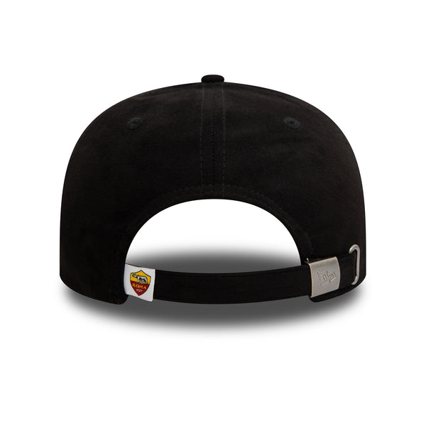 AS Roma Suede Lupetto Black Low Profile 9FIFTY Adjustable