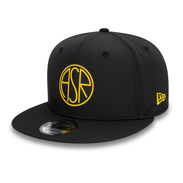 AS Roma Featherweight Poly Black 9FIFTY Snapback