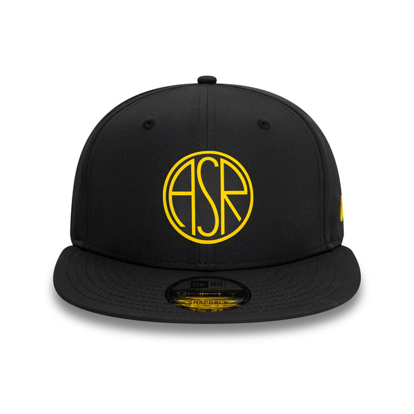 AS Roma Featherweight Poly Black 9FIFTY Snapback