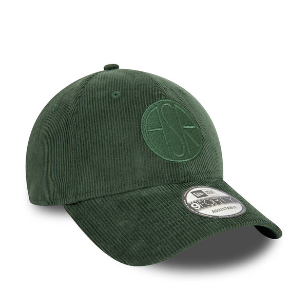 AS Roma Corduroy Tonal Green 9FORTY Adjustable