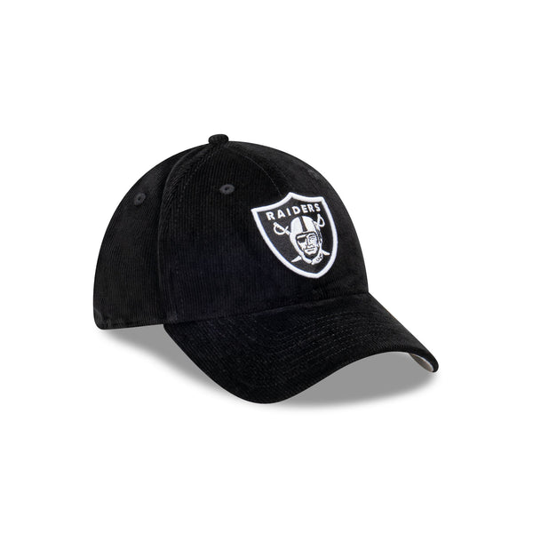 Las Vegas Raiders Black Cord 39THIRTY Fitted