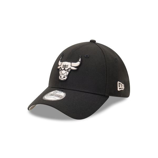 Chicago Bulls Black Stone 39THIRTY Fitted