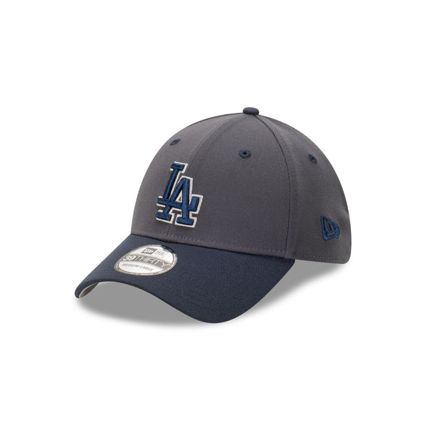 Los Angeles Dodgers Navy Steel 39THIRTY Fitted