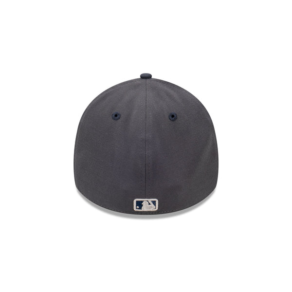 Los Angeles Dodgers Navy Steel 39THIRTY Fitted