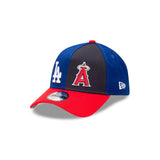 Los Angeles Dodgers Freeway Series Pinwheel 9FORTY A-Frame Snapback