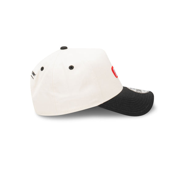 New Era Cap Co. White 9FORTY A-Frame Snapback