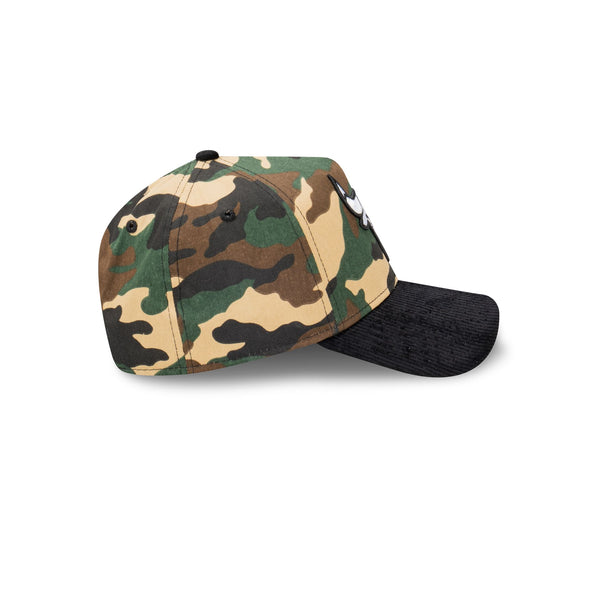 Chicago Bulls Camo Cord 9FORTY A-Frame Snapback