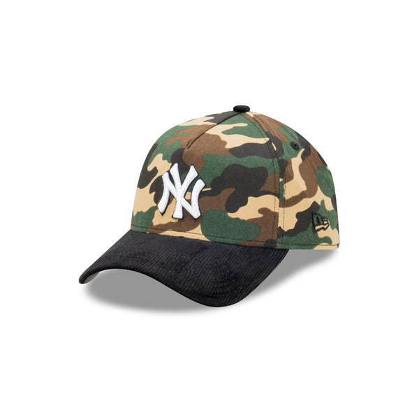 New York Yankees Camo Cord 9FORTY A-Frame Snapback