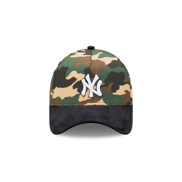 New York Yankees Camo Cord 9FORTY A-Frame Snapback