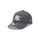 New York Yankees Seasonal Tonal Script Graphite 9FORTY A-Frame Snapback