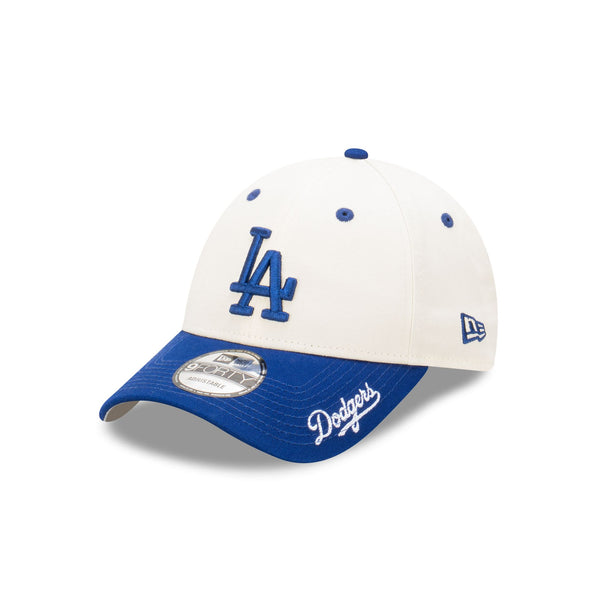 Los Angeles Dodgers Two-Tone Visor Script 9FORTY Adjustable