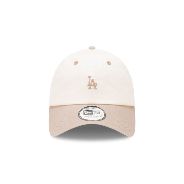 Los Angeles Dodgers Two-Tone Mini Chainstitch Ash Brown Casual Classic