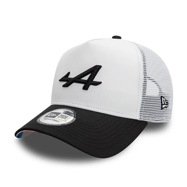 Alpine F1 White 9FORTY A-Frame Trucker