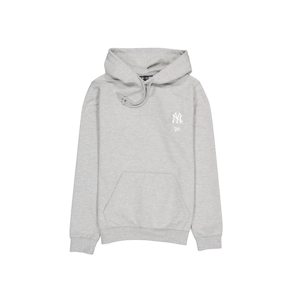 New York Yankees Logo Essentials Hoodie Grey