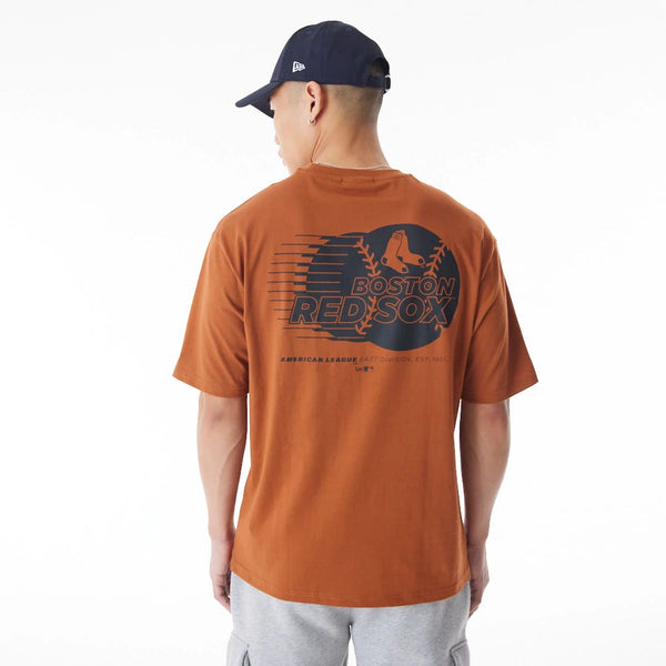 Boston Red Sox MLB Seasonal Earthy Brown T-Shirt