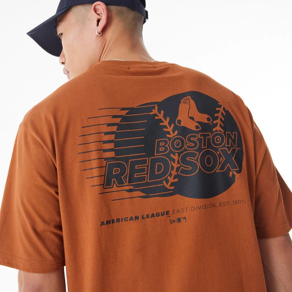 Boston Red Sox MLB Seasonal Earthy Brown T-Shirt