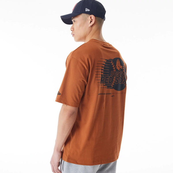 Boston Red Sox MLB Seasonal Earthy Brown T-Shirt