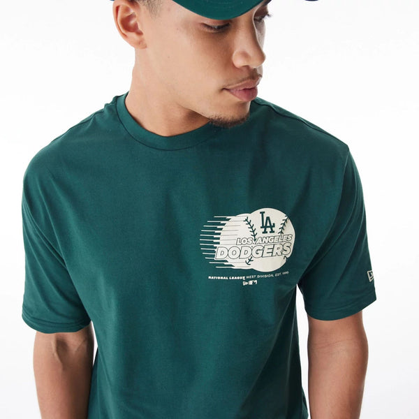 Los Angeles Dodgers MLB Seasonal Dark Green T-Shirt