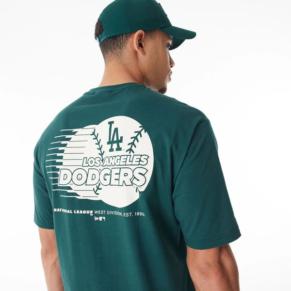 Los Angeles Dodgers MLB Seasonal Dark Green T-Shirt