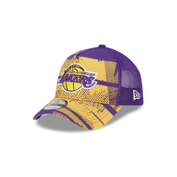 Los Angeles Lakers NBA Tip Off '24 9FORTY A-Frame Trucker