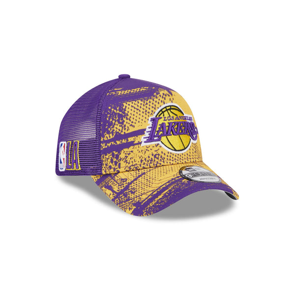 Los Angeles Lakers NBA Tip Off '24 9FORTY A-Frame Trucker