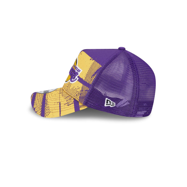 Los Angeles Lakers NBA Tip Off '24 9FORTY A-Frame Trucker