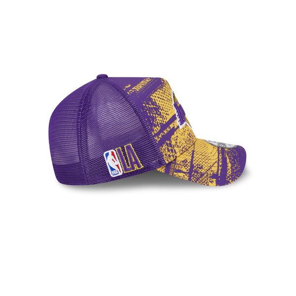 Los Angeles Lakers NBA Tip Off '24 9FORTY A-Frame Trucker